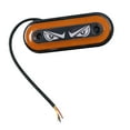 thumbnail image 4 of Miulika Side Marker Light Stylish Waterproof Vehicle Exterior Front/Rear 12V/24V Orange, 4 of 9