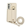 thumbnail image 6 of Decase Phone Case for Samsung Galaxy S22 5G Shockproof Anti-scratch PU Leather Wallet Cover with Stand Card Slot Ring for Samsung Galaxy S22 6.1 inch Women,White, 6 of 9