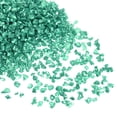 thumbnail image 1 of Triturado Vidrio Chips 100g/3.5oz 2mm-4mm Irregular Metálico Brillante Vidrio para Artesanía Bricolaje Jarrón Relleno Epoxi Resina Decoración, Esmeralda Verde, 1 of 5