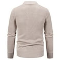 thumbnail image 5 of biudgviw Mens Cardigan Sweaters Casual Long Sleeve Buttons Knit Shirts Slim Open Front Jackets Sweater Fall Fashion Outfits, 5 of 7