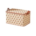 thumbnail image 3 of zhangmingg Large Capacity Checkered Pattern Quilt Cover Storage Bag for Home Moving and Organizing, 3 of 7