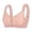 A-Pink363, variant on Yuanlong Daisy Bras For Older Women Front Closure Printed Supportive Full Coverage Bra For Lift And Shape Comfort Fit Bra