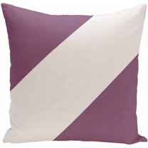Simply Daisy Stripe Print Decorative Pillow, 16" x 16"