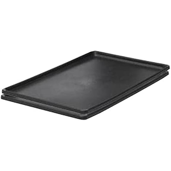 Lot of 2 Replacement Seed Plastic Trays for Any 30" Lx18 W Bird Cage Black$$Garden & Patio