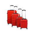 thumbnail image 1 of Set de 4 Maletas de Viaje Travel Elite Rojo G (25 kg) M (20 kg) C (10 kg) Carry On (8kg), 1 of 10