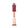 thumbnail image 2 of Cepillo De Silicona Para Biberones - Juego De Cepillos De Limpieza Para Biberones Con Clip Para Biberones Silicona De Grado Alimenticio Segura Sin Olor Herramienta De Limpieza Respetuosa(RED), 2 of 5