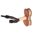 thumbnail image 1 of WEUVEB Colgador De Pared Para Violín Con Base De Madera Y Protección Para Instrumento, 1 of 8