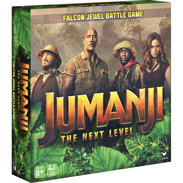 Jumanji 3 The Next Level, juego de mesa de batalla Falcon Jewel para niños, familias y adu Cardinal Cardinal