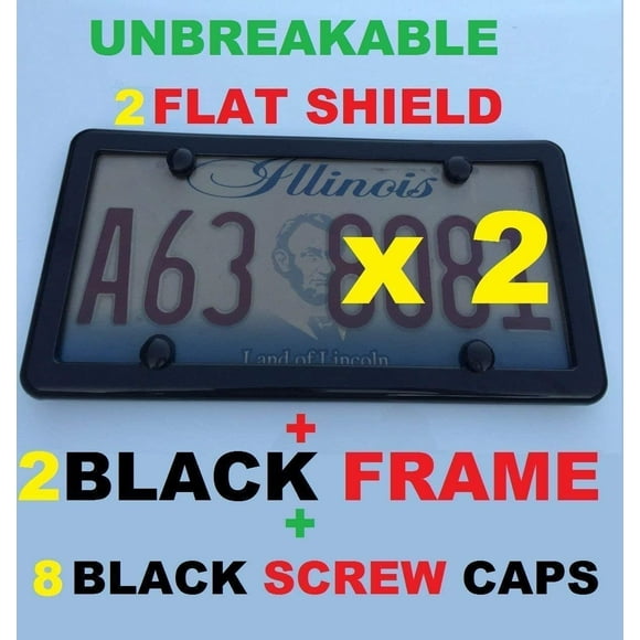 Tint License Plate Cover