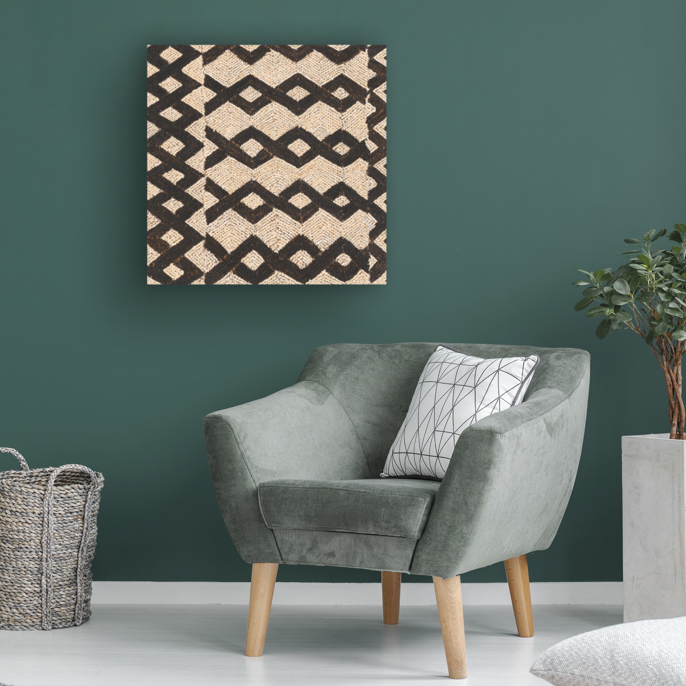 Sue Schlabach 'Kuba Abstract II' Canvas Art