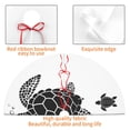 thumbnail image 4 of Sikiie Family Of Sea Turtles 30-48 inches {designName} Print Christmas Tree Skirt Snowman Xmas Tree Skirt with Edge Christmas Decorations for Holiday Party36", 4 of 7