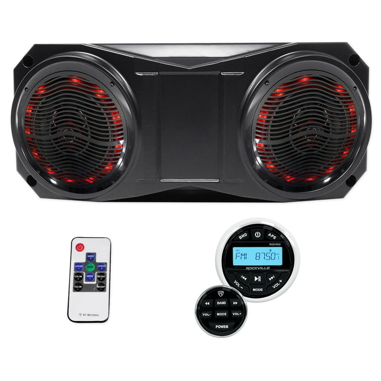 Atv radio and best sale speakers