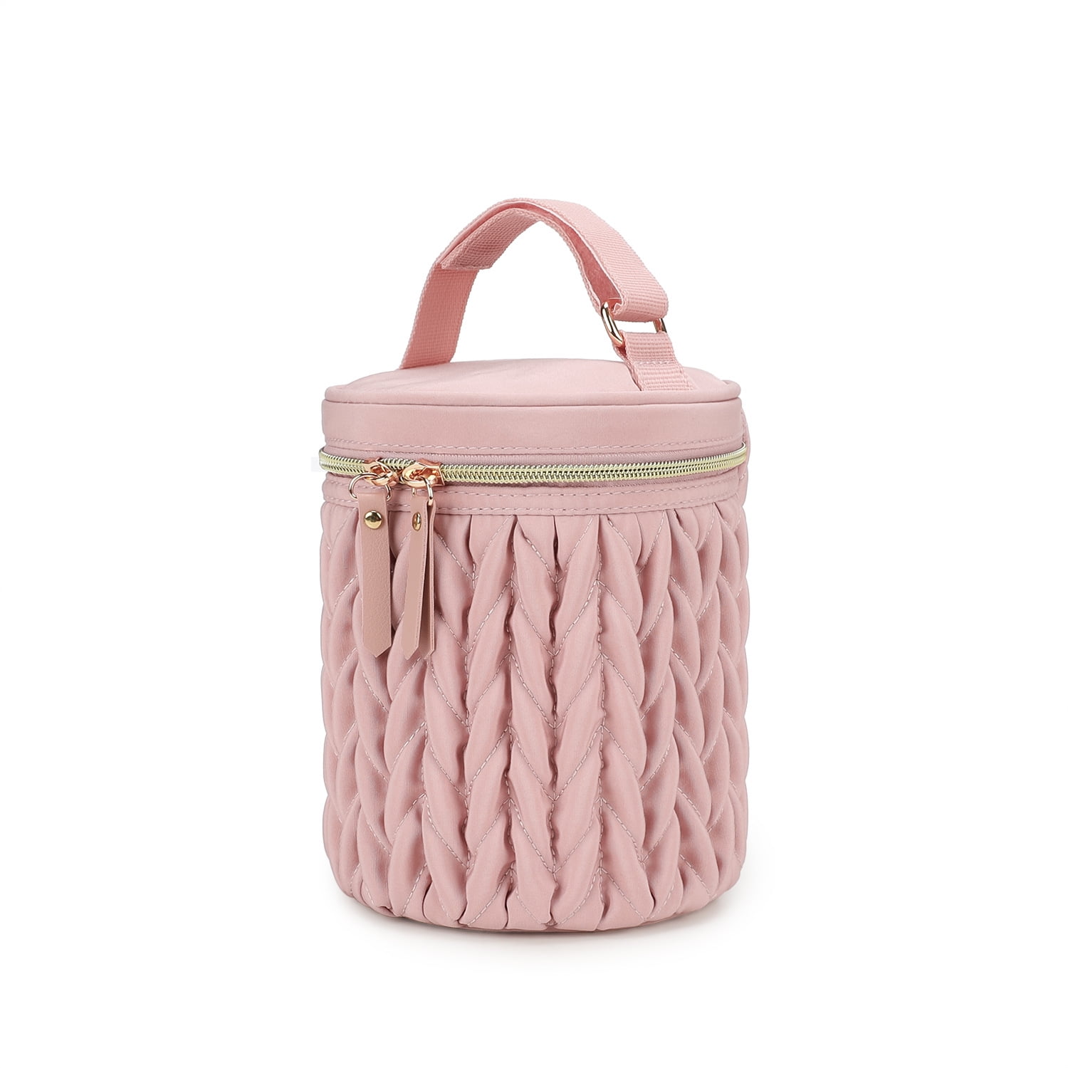 Insulated Baby Bottle Bag, 5.5"×7.48" Breastmilk Cooler Bag with Food-Grade PEVA Lining, Waterproof 300D Polyester Milk Bottle Tote for Nursing Mom, Multi-Use Insulated Lunch Bag for Work/Picnic/Camp