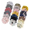 thumbnail image 1 of Paquete de 20 gomas l cabello florales para mujer, banda l cabello mezclada, lazos l cabello elásticos, lazo Yinane cintas para el pelo para mujeres, 1 of 8
