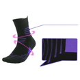 thumbnail image 2 of thinsony Hommes Femmes Chaussettes de Compression Courtes Nylon Course à Pied Extérieur Pression Cyclisme Sport Bonneterie, 2 of 8