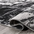 thumbnail image 6 of JONATHAN Y SILK ORCHID 4 x 6 Area Rug, Swirl Marbled Abstract - Black/Ivory, SOR203E-4, 6 of 9