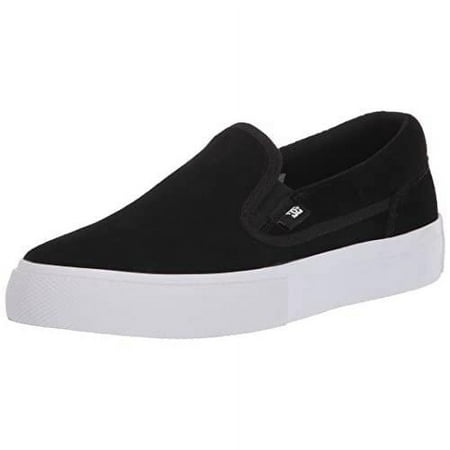 DC Unisex-Child Manual Slip-on Sd Low Shoe Skate BLACK/WHITE