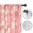 thumbnail image 4 of Blackout Kids Curtains,Pioneer Flower Floral Print Pattern Childrens Insulated Curtains Set Of 2,Bedroom Essentials,Toddler Room Decor 42"x84", 4 of 5