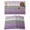 Purple, variant on Turquoise Wood Grain Placemats Set of 6, Country Retro Wooden Plank Gray Placemats for Dining Table, Place Mats for Kitchen Tabletop, Waterproof Wipeable Dining Table Mats Set