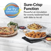 Hamilton Beach Sure-Crisp Air Fryer Toaster Oven with 4 Slice Capacity, Fits 9 Pizza, Black