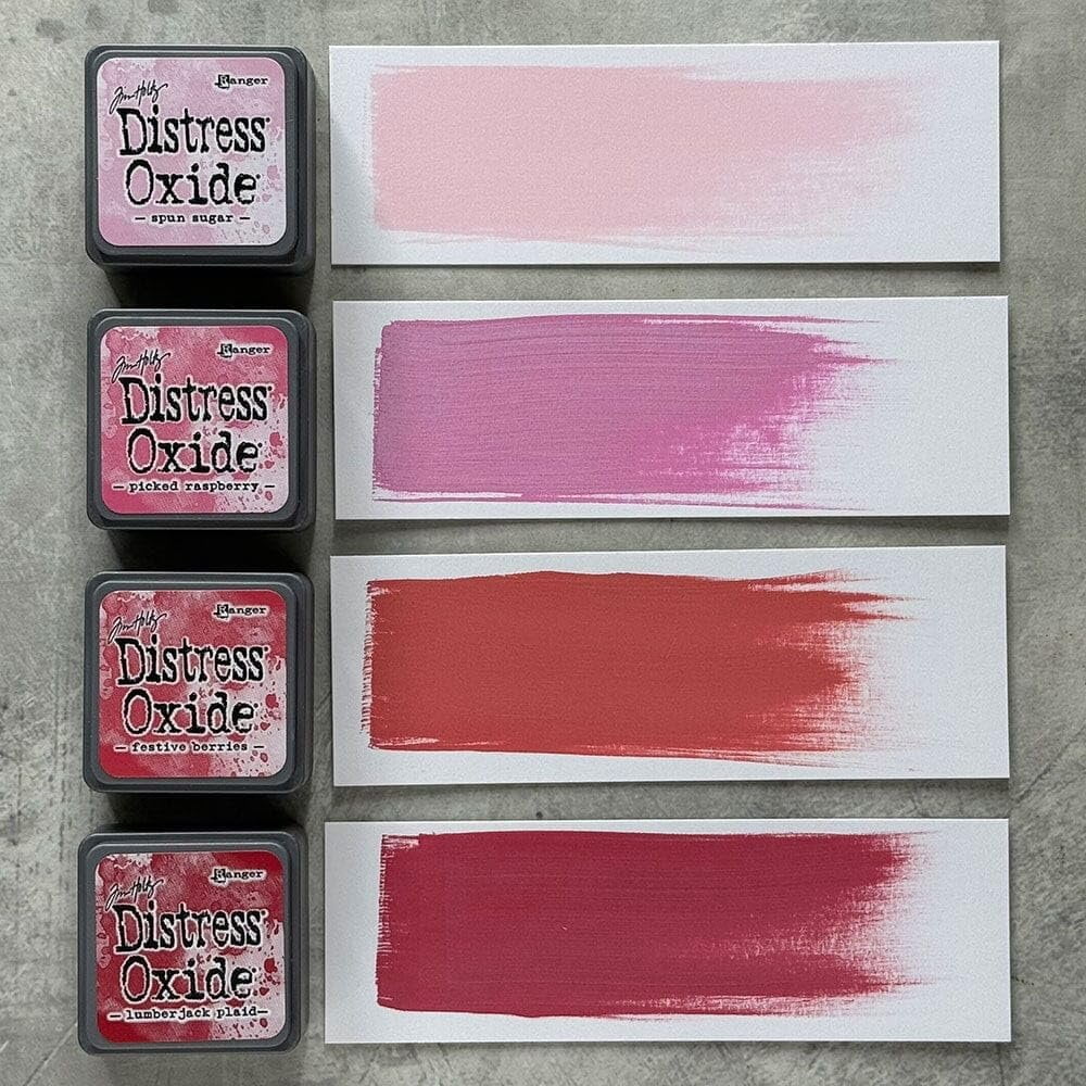 Mini Distress Oxide Pad Bundle - Ranger Tim Holtz Mini Distress Oxide Pad Sets #1, #2, #3 with Trebbies Detail Sticks