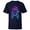 Navy, variant on R2-D2 Neon Gradient - Short Sleeve T-Shirt for Kids - Customized-White