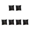 thumbnail image 2 of Maytalsory 2x Stylish And Luxurious Ambiance Velvet Cushion Cover Symmetrical Gold Thread black 3Set, 2 of 6