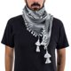 thumbnail image 2 of Turbante Shemagh Chalina Unisex Algodón Gris - Naisha NAISHA SHNSH, 2 of 4