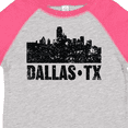 thumbnail image 4 of Inktastic Dallas Texas City Skyline with Grunge Boys or Girls Toddler T-Shirt, 4 of 5