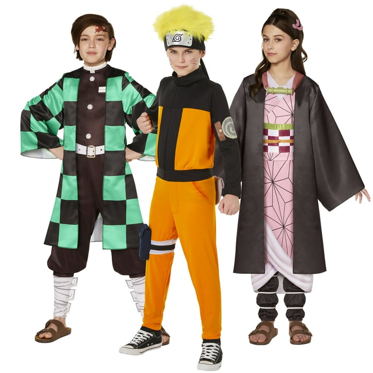 Buy InSpirit DesignsKids Naruto Costume, Multicolor Online at