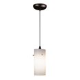 thumbnail image 5 of PLD-F4-454LEDWT/BK-WAC Lighting-Dax Monopoint Pendant 1 Light-5.13 Inches Wide by 11.75 Inches High White  Black Finish with White Glass, 5 of 8