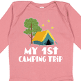 thumbnail image 4 of Inktastic My 1st Camping Trip Boys or Girls Long Sleeve Baby Bodysuit, 4 of 5