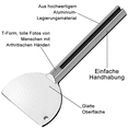 thumbnail image 4 of Juego de exprimidor de pasta de dientes de acero inoxidable, kit de baño de 4 piezas para vaciar el tubo de manera eficiente, también ideal para cremas y pigmentos, 4 of 6