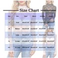 thumbnail image 3 of JMKQLZ Women's Fashion Solid Color Round-Neck Long Sleeve Round-Neck Netting Blouses, 3 of 7