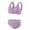 Purple, variant on Girl Swimsuits Quick Dry 2 Piece Swim Suits with Chest Pad Swimsuit Tween 11-12 Years