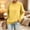Yellow, variant on UDAUDU CrewNeck Sweatshirts Long Sleeve Shirts Tops for Women | 2026 Fall Fashion,Lightweight Comfortable,Loose Fit,Crew Neck,Casual Basic Pullover Pink 3XL