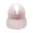 Pink, variant on Sun Visor Hat Wide Brim Beach Cap for Women Lightweight Sport Headband with UV Protection for Outdoor Tennis Running and Summer 4x4 Inch Pink