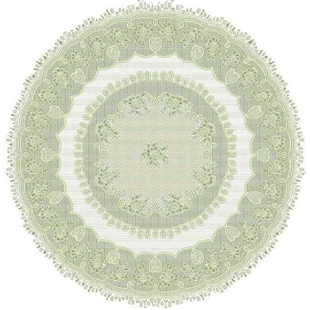

BINGLI White or Crea m Lace Kitchen Table Cloth Tablecloth Round or Oblong choice with Multiple Styles Family Party Daily Use