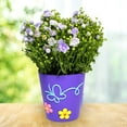 thumbnail image 4 of Colorful Planter Cute Unique Rainbow Face Plant Pot, Abstract Flower Pots for Indoor & Outdoor Plants, Eclectic Succulent Gardening Pot, Funny Room Office Decor Aesthetic, 4 of 8