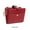 Wine Red, variant on RFID Anti-theft Women's Short Wallet Simple Ultra-thin Bifold Coin Purse Multifunctional Keychain Zipper Card Holder Card Storage