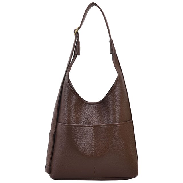 Bolso Hombro para Mujer Con Doble Bolsillo Cuero PU