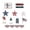 A2, variant on Nkmbld 12Pack Patriotic Hanging Ball Ornaments Independence Day Decorations Hanging Pendants for 250th Anniversary 4th of July Party Window Wall Decoration