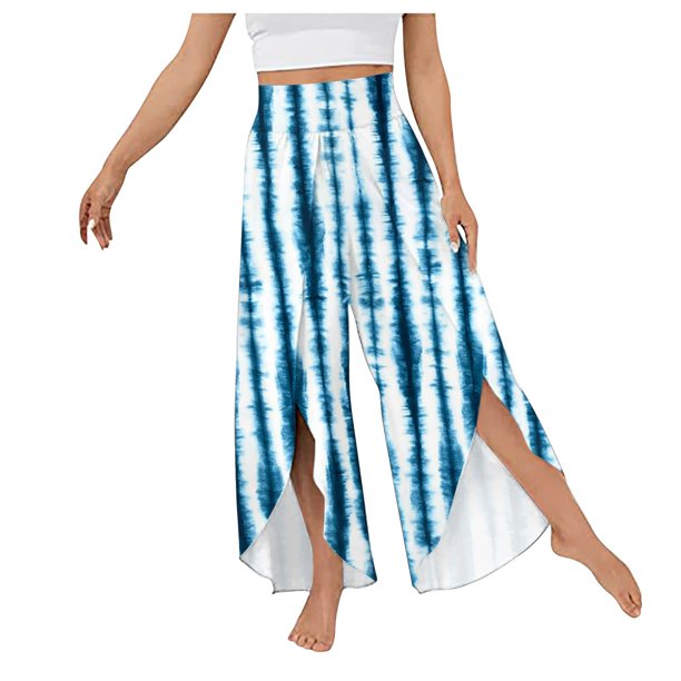 ICHUANYI Clearance Women's Summer Casual Drawstring Printed Cropped Pants ICHUANYI "ICHUANYI"