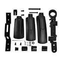 thumbnail image 2 of Bike Mud Guard, PP Plastic Quick Release Bicycle Front Back Rear Tire Mudguard Kit for Outdoor Cycling, 2 of 8