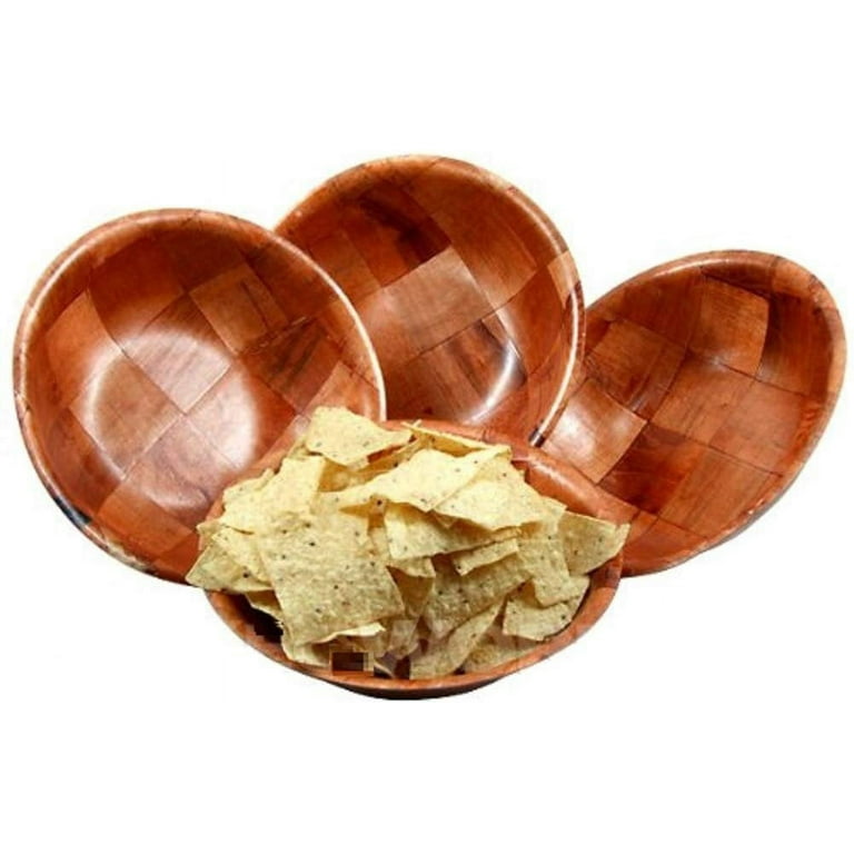 wooden salad bowl by Well Equipped kitchen co 12x7 1 1/2 Thickness