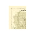 thumbnail image 4 of Historic City Map - Laredo Texas - Alamo Blue Print 1930 - Vintage Wall Art, 4 of 4