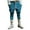 Sky Blue, variant on UVEASISHA Mens Cotton Harem Pants Knit Patchwork Pockets Tapered Cargo Pants Casual Drawstring Elastic Waist Jogger Pants with Pockets Back to College Sale,Gray,2XL