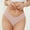 Pink, variant on Sexy Panties for Women Seamless Sexy Silk Butt Lifting Traceless Transparent Low Waist G-string Panties Thong Clear Out Deal