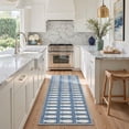 thumbnail image 3 of GENIMO 5'x7' Area Rug for Living Room, Washable Non Slip Soft Fish Print Rug for Bedroom Dining Room Home Office, Washed Blue, 3 of 7