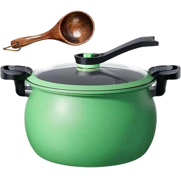 8qt Family-Size Non-Stick Pressure Cooker – Multifunctional with Micro Pressure Mode, for Various Dishes & Culinary Styles